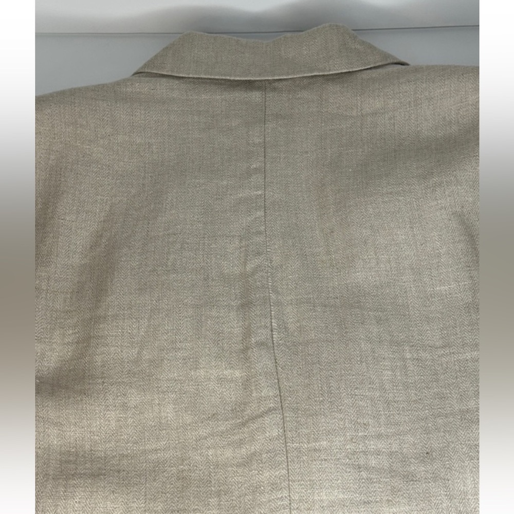 Sundance Light Tan Sophia Blazer linen size S - Picture 10 of 11